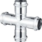 不锈钢压制管件 – 液压联接件、三通、弯头 | EN 10312认证的槽形/螺纹连接件用于工业管道系统