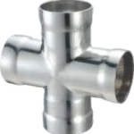 专利插座焊接氩弧管件（配有喇叭口应力缓解和磁性抛光，以增强抗腐蚀性）